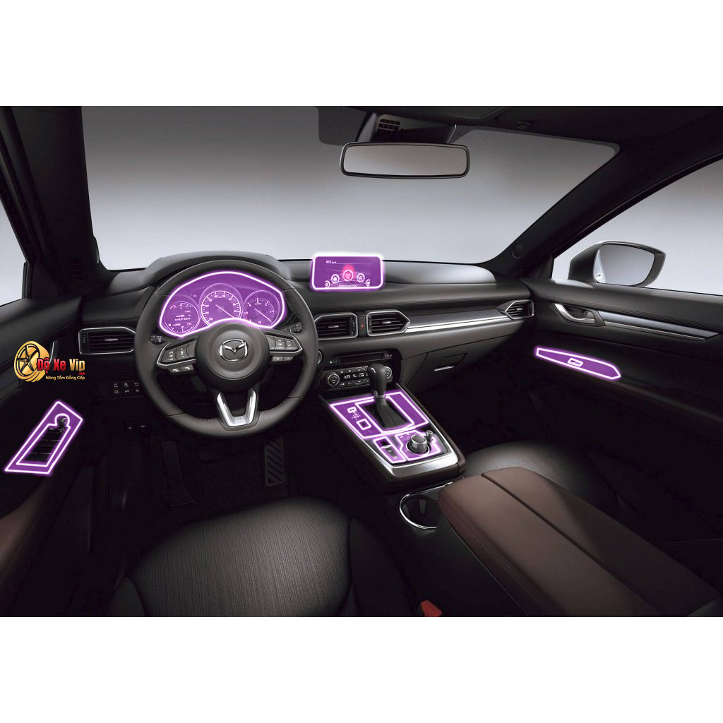 Không gian nội thất Mazda CX8: Rộng rãi và tràn ngập công nghệ | AutoFun
