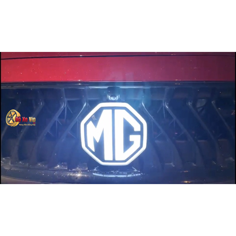 Logo đèn led xe MG 5 6 phát ánh sáng trắng dạ quang trang trí làm ...